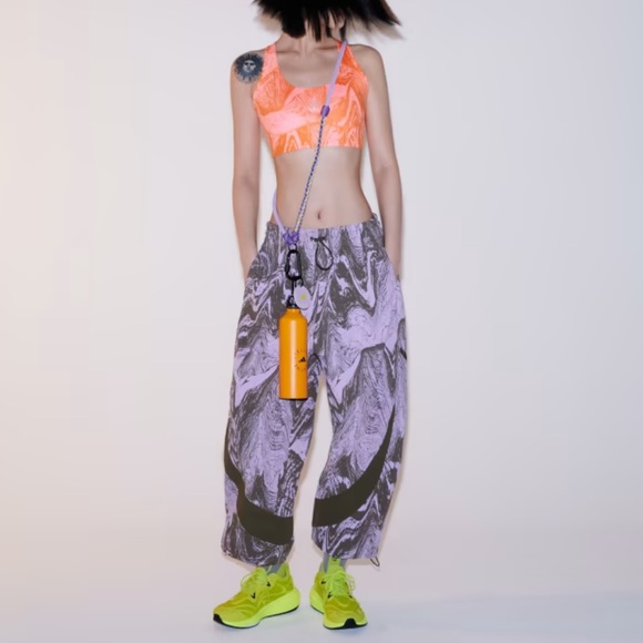 ADIDAS BY STELLA MCCARTNEY TRUECASUALS WOVEN TRACK PANTS size M NEW W/ tags - Picture 1 of 7